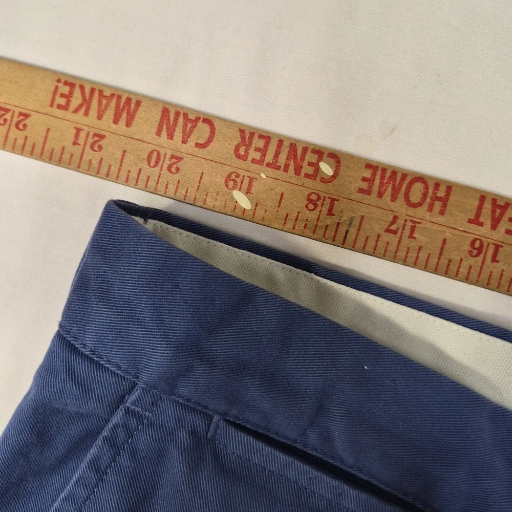 Polo Ralph‎ Lauren Prospect Shorts Mens 40 Blue Classic Chino Cotton Twill Vtg